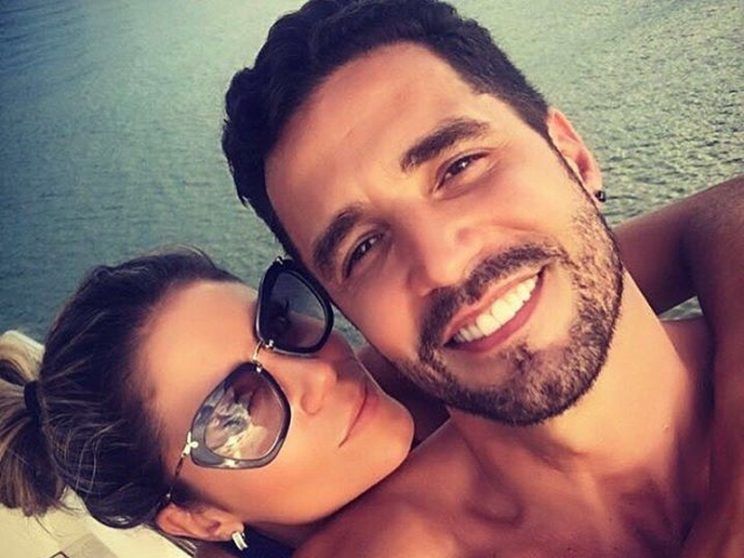 Latino e Fabiana Araújo permaneceram juntos por 8 meses (Reprodução Instagram)